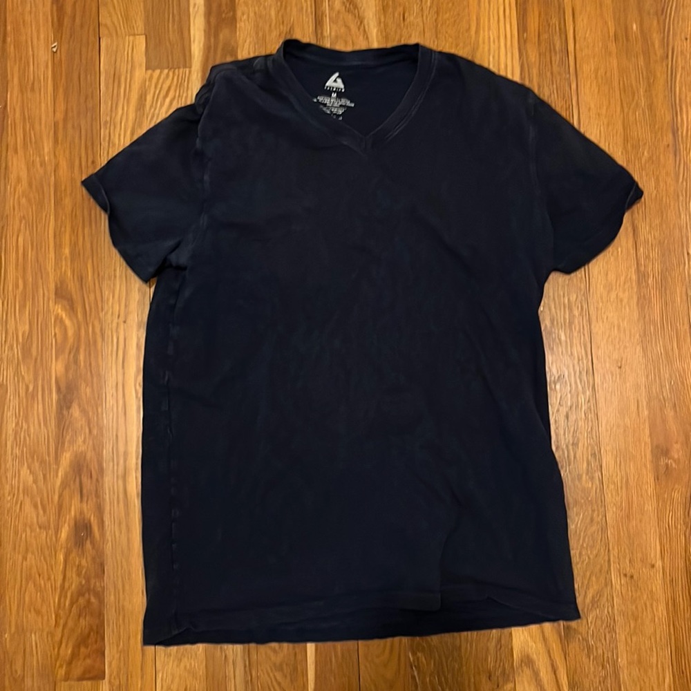 American Giant Premium V Neck Tee shirt T shirt DARK BLUE